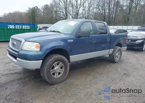 2005 Ford F-150 Xlt from USA, damaged, VIN 1FTRW12W85FB05113